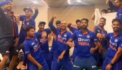 WATCH: Shikhar Dhawan and Team India cricketers DANCE to ‘Bolo Tara Ra Ra’ in dressing room after series win over South Africa