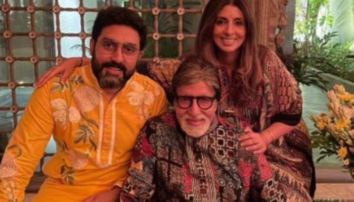 Shweta Bachchan shares PICS from Big B’s 80th birthday celebration, says, ‘Twinning &amp; Winning - perfect end to...’ 