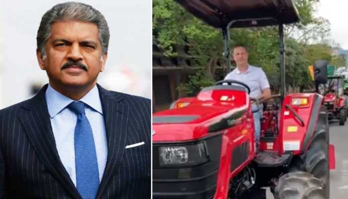 &#039;Which country is this?’ Anand Mahindra promises reward for Twitter users after spotting Mahindra tractor in a video