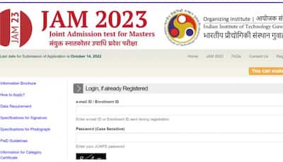 IIT JAM 2023 application last date extended till October 14 at jam.iitg.ac.in- Here’s how to apply
