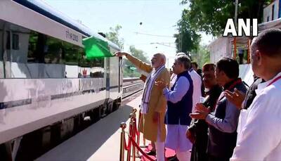 PM Narendra Modi flags off fourth Vande Bharat Express train, to run between Una-Delhi