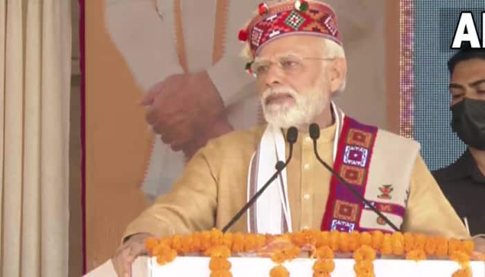 New India overcoming challenges of past, growing rapidly, says PM Narendra Modi in Himachal&#039;s Una