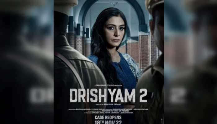 Ajay Devgn reveals Tabu’s first look from ‘Drishyam 2’- SEE PIC 