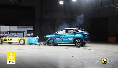 BYD Atto 3 electric SUV bags 5-star Euro NCAP crash test rating: India launch next month