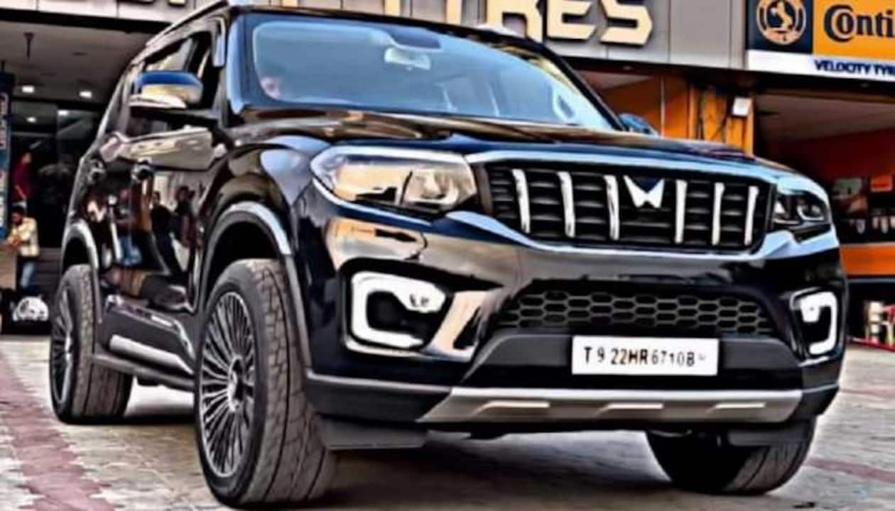 2022 Mahindra Scorpio-N modified with Mercedes-Maybach style ...
