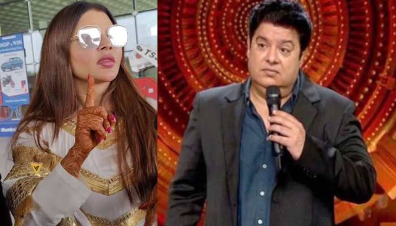 Rakhi Sawant supports MeToo accused Sajid Khan's Bigg Boss 16 stay, says  'Jin ladkion ne...' | Television News | Zee News