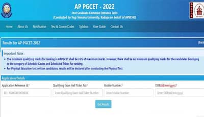 AP PGCET Result 2022 OUT on cets.apsche.ap.gov.in, direct link to check Manabadi scorecard here