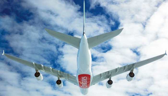 Emirates Airline owned world&#039;s biggest plane Airbus A380 lands at Bengaluru Airport for the first time: WATCH video