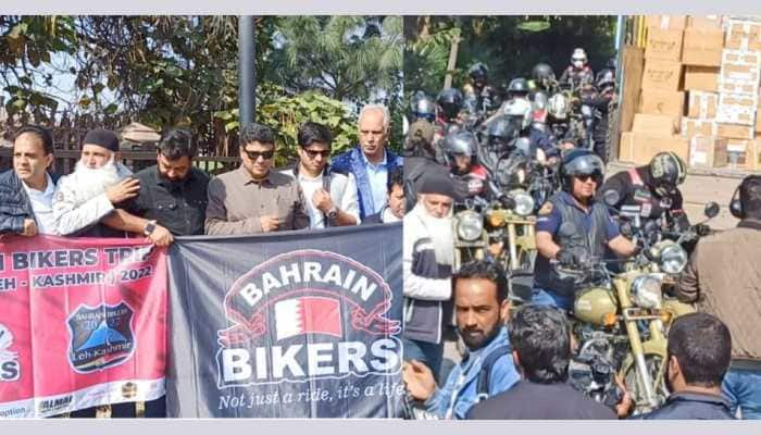 Jammu and Kashmir becomes International bikers&#039; destination; Bahrain, Oman, Germany Bikers&#039; hit roads