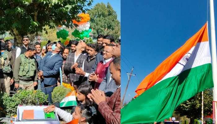 108 feet tall Indian flag hoisted in Kupwara