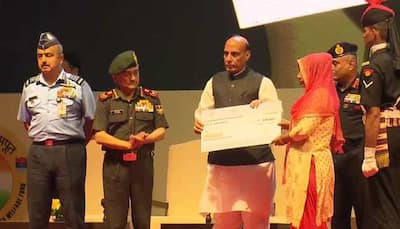 Defence Minister Rajnath Singh launches ‘Maa Bharati Ke Sapoot’ website at National War Memorial Complex
