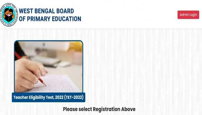 WBBPE TET 2022 registration begins at wbbpeonline.com, direct link to apply here