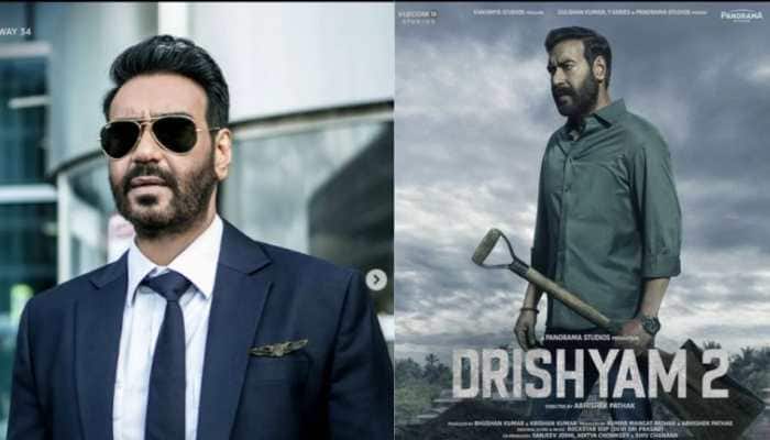 Ajay Devgn shares new poster from his upcoming film &#039;Drishyam 2&#039;