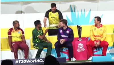 Aaron Finch wins Pakistan hearts after presenting Babar Azam birthday cake, WATCH reactions 