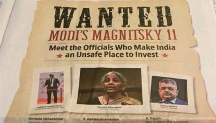 US newspaper Ad against PM Modi: Know who is the mastermind behind malicious WSJ advertisement campaign