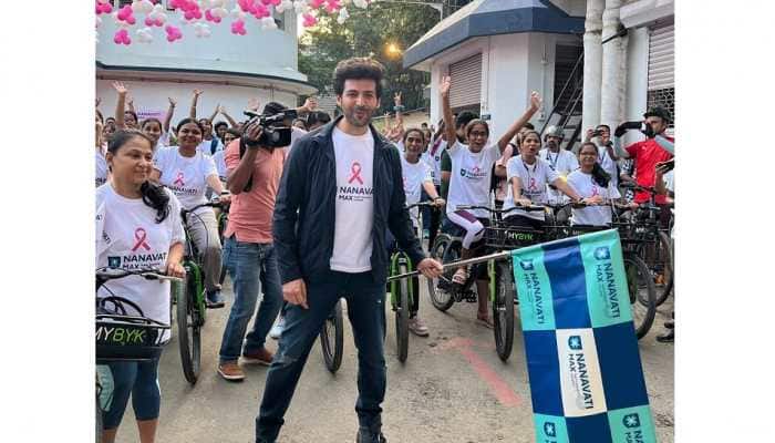 Checkout Kartik Aaryan's vocation for 'Breast Cancer Awareness'