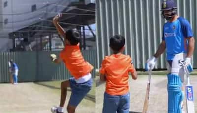 Rohit Sharma all praise for 11-year-old boy for his inswing yorkers a WACA - Watch