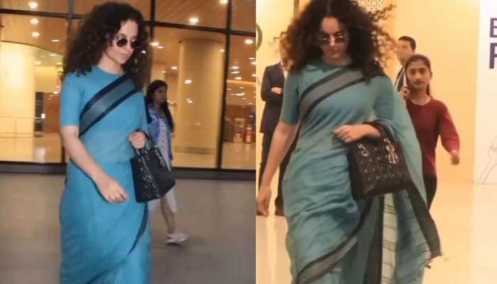 Kangana Ranaut stuns in traditional pattu saree for “Thalaivi” trailer  launch event! | Fashionworldhub