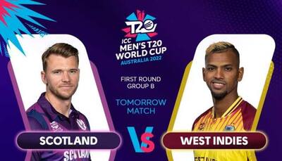 WI vs SCO ICC T20 World Cup 2022 Preview, LIVE Streaming details: When and where to watch Group B match – West Indies vs Scotland online and on TV?