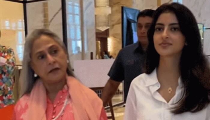Jaya Bachchan loses cool at paparazzi and says 'hope you fall', Navya Naveli fails to calm angry 'nani': VIRAL VIDEO