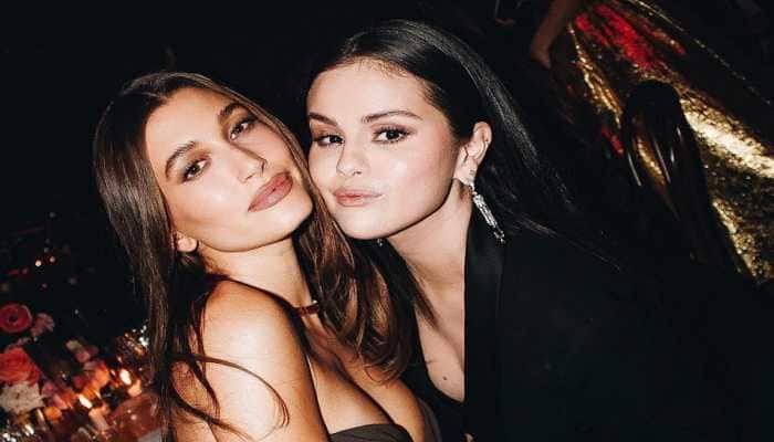 Justin Bieber&#039;s ex Selena Gomez poses with his wife Hailey Bieber, both debunk feud rumours