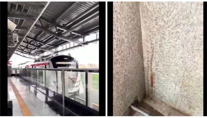 GUTKA stains at Ahmedabad Metro Station, leaves netizes in splits- WATCH