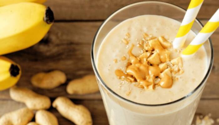 Try making Banana and Peanut Butter smoothie; recipe inside