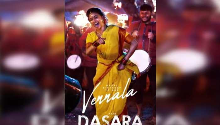 On Keerthy Suresh’s birthday, Dasara co-star Nani unveils her first look poster- SEE PIC 