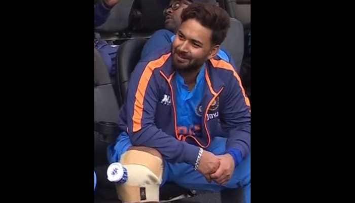 Rishabh Pant Injured? Cricket fans react as India wicketkeeper&#039;s photo goes viral - Check