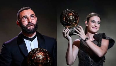 Real Madrid striker Karim Benzema and Alexia Putellas of Barcelona win Ballon d’Or top honours