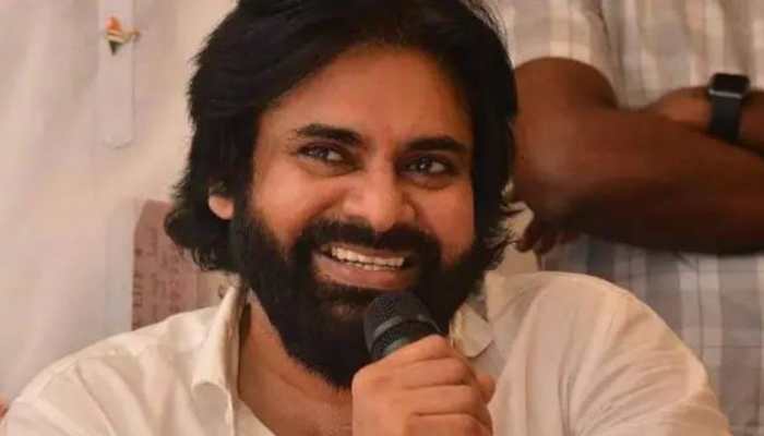 Pawan Kalyan shows 'chappal' to warn YSRCP over 'package star' remarks