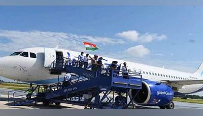 IndiGo aircraft successfully tests lands at newly-constructed Donyi Polo Airport in Itanagar
