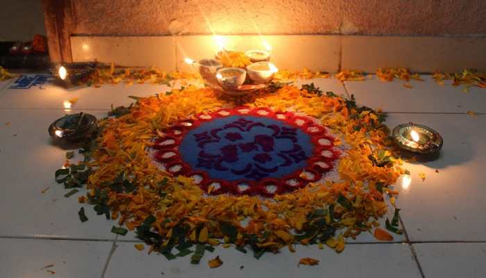 diwali diya at home