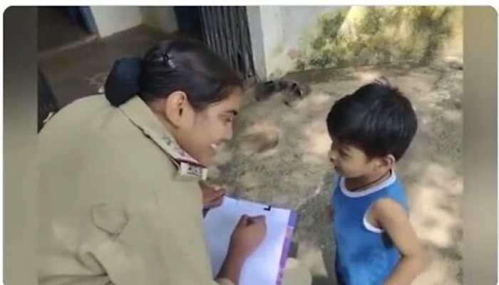 Viral Video: 3 year old child files police complaint against mother for ‘STEALING’ chocolates- WATCH