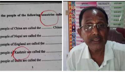 Exam paper in Bihar’s Kishanganj mentions KASHMIR as separate country, BJP slams