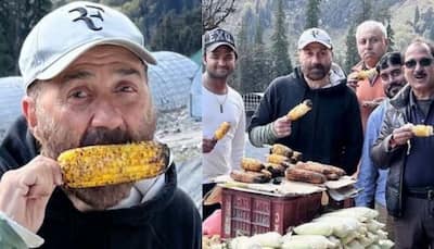 Sunny Deol takes his team for ‘bhutta’ treat on his 66th birthday in Manali- SEE PICS 