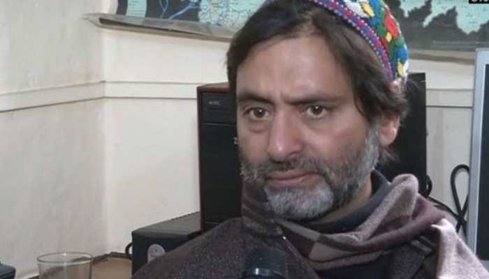 1990 IAF officers killing: Yasin Malik appears in special court through video conferencing in Jammu