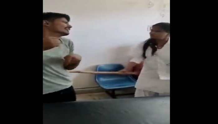 SHOCKING! Bihar Nurse brutally beats two boys for recording poor condition of HOSPITAL, video goes viral- WATCH- Taking