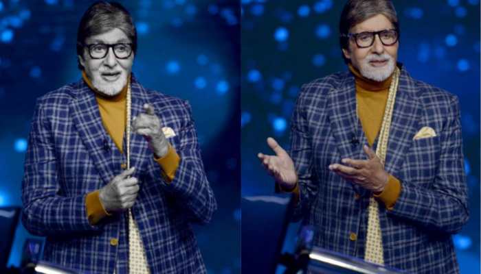  Amitabh Bachchan celebrates Diwali on the sets of 'KBC 14'