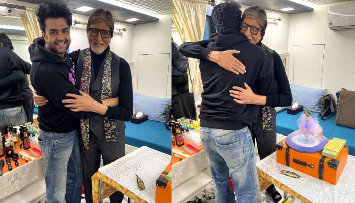 Maniesh Paul pays visit to Amitabh Bachchan before Diwali, says, ‘it’s a rule, bas!’ 