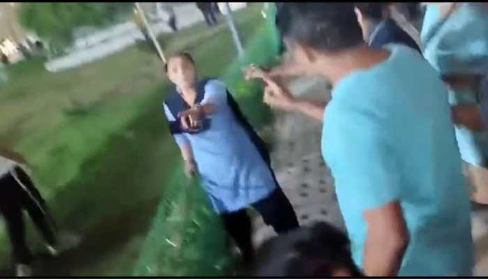 Scuffle breaks out between security guards and residents in Noida society, 2 guards detained: Watch