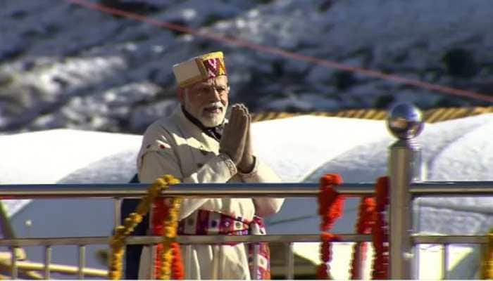 PM Narendra Modi fulfils a PROMISE, wears &#039;SPECIAL DRESS with SPECIAL CONNECTION&#039; at Kedarnath