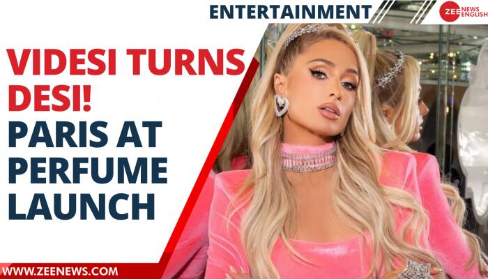 Hollywood diva Paris Hilton turns into desi avatar for Ruby Rush launch in Mumbai 