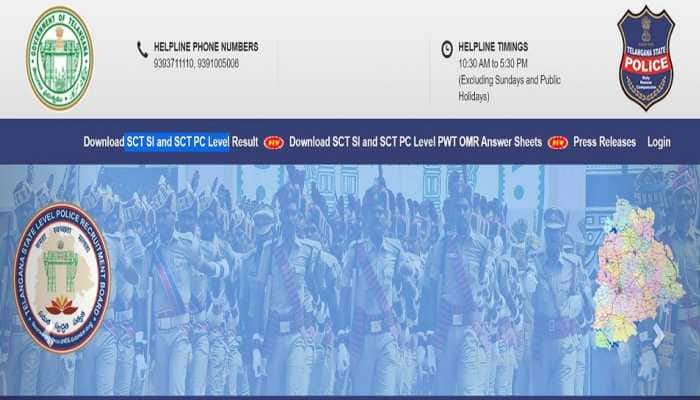 TSLPRB Results 2022: Telangana Police Constable, SI results OUT at tslprb.in, direct link to check here 