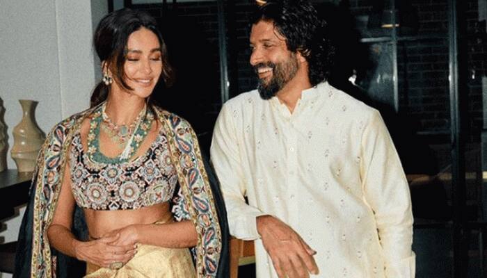 Diwali 2022: Farhan Akhtar drops adorable pictures with wife Shibani Dandekar