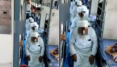 Railway Police launches probe into viral namaz video inside train in UP