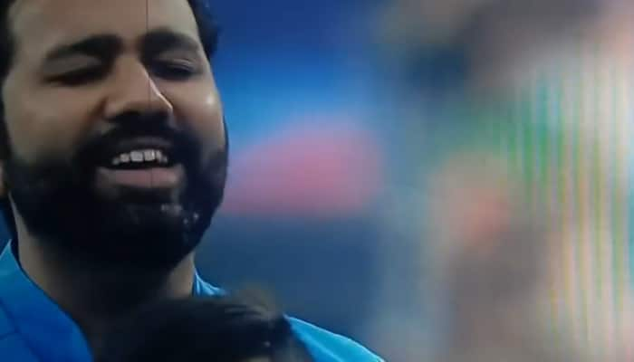 EMOTIONAL: Rohit Sharma gets teary-eyed during national anthem before IND vs PAK, video goes viral - WATCH