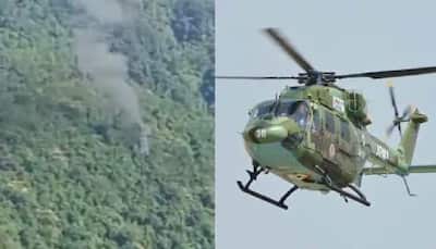 Indian Army chopper crash: Search operation launched to locate Black Box of ALH crashed helicopter