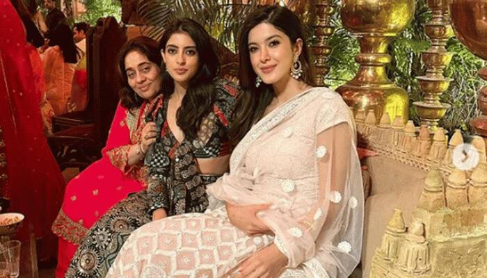 Shanaya Kapoor attends Abu Jani's Diwali bash with Navya Naveli, mom Maheep Kapoor: SEE PICS