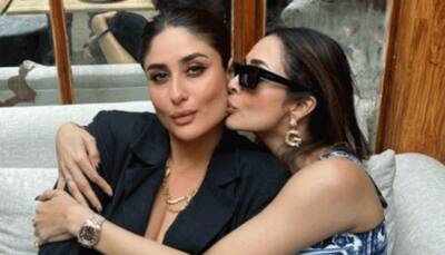 Kareena Kapoor attends Malaika Arora's birthday brunch in plunging neckline bralette top, watch video